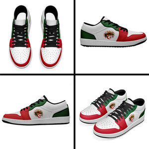 Algeria Low Sneakers Classic National Flag Style - African Pride