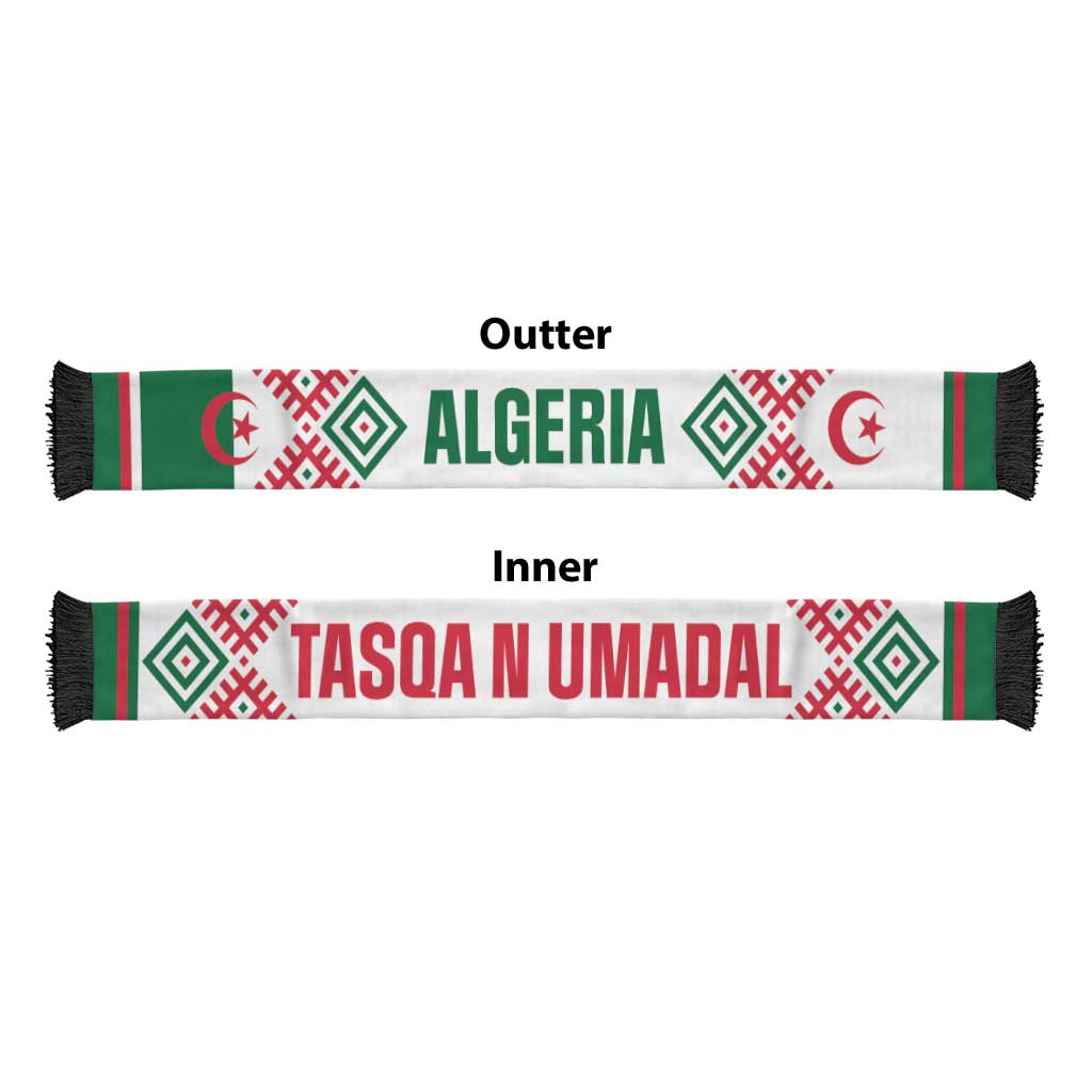 Algeria Tasqa n Umadal Soccer Scarf Amazigh Desert Pattern Edition