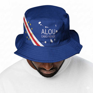 Alou Cabo Verde Football Bucket Hat Island Map Flag Pride
