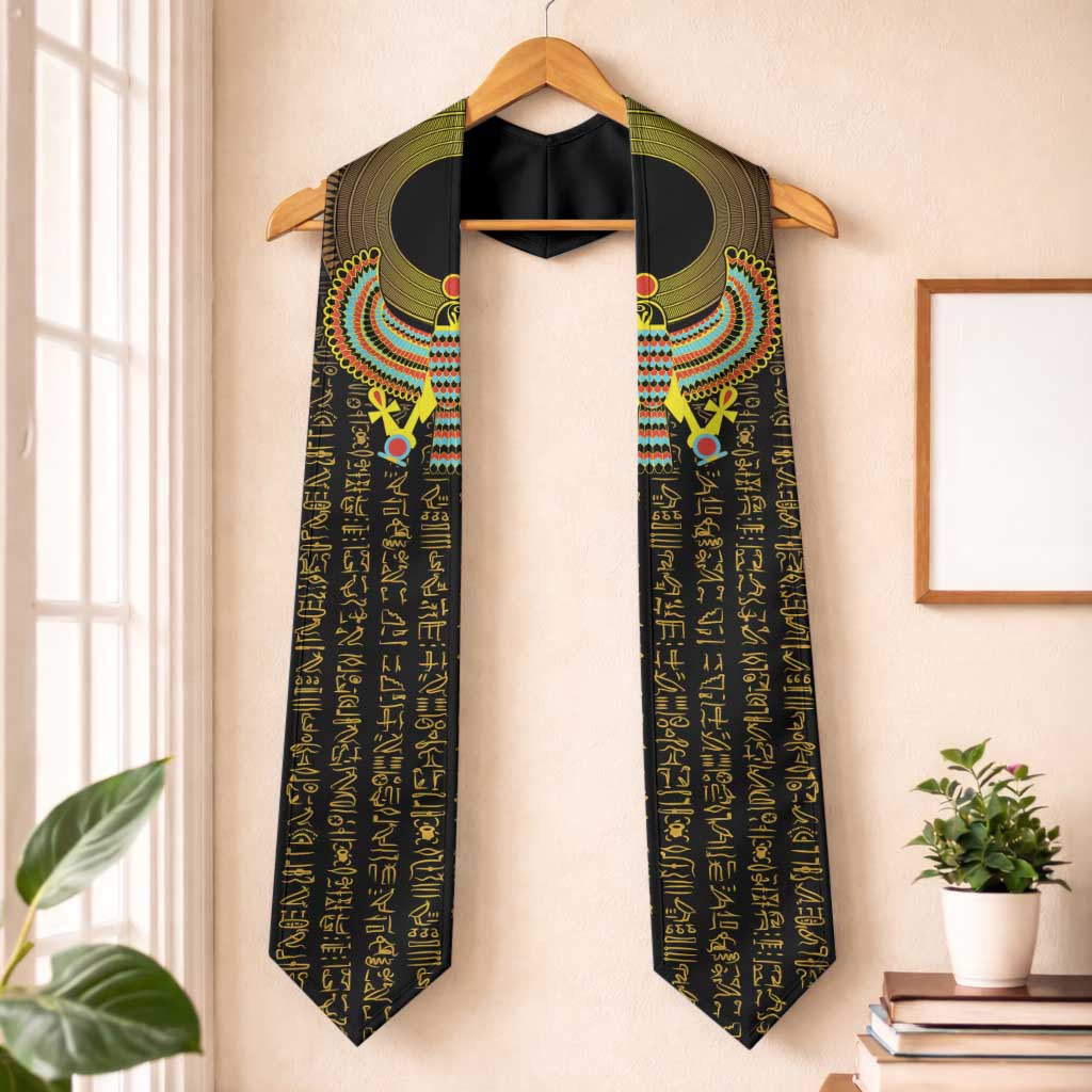 Ancient Egyptian Graduation Stole Symbol of Horus The Falcon God