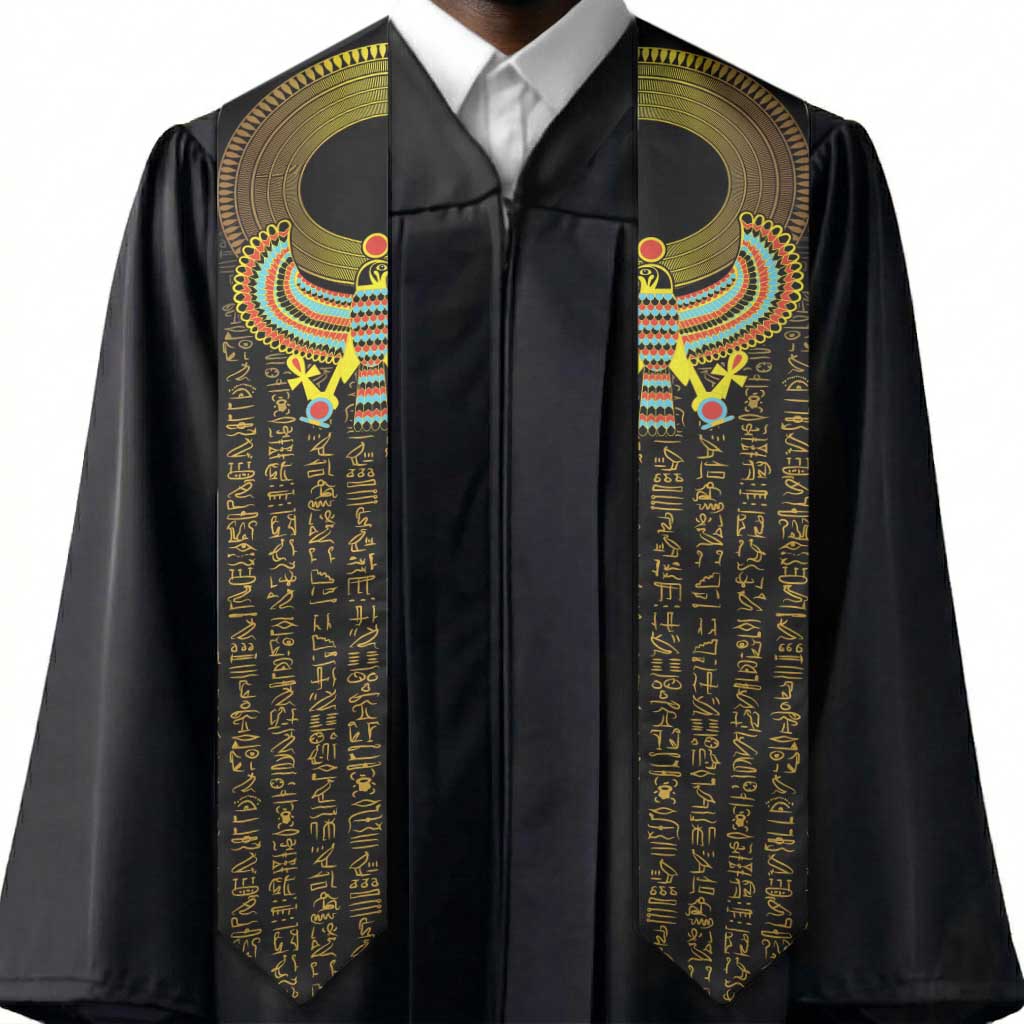 Ancient Egyptian Graduation Stole Symbol of Horus The Falcon God