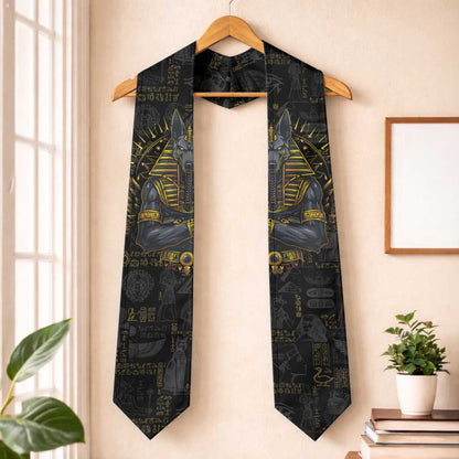 Anubis Egyptian God of Death Graduation Stole