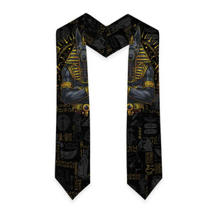 Anubis Egyptian God of Death Graduation Stole
