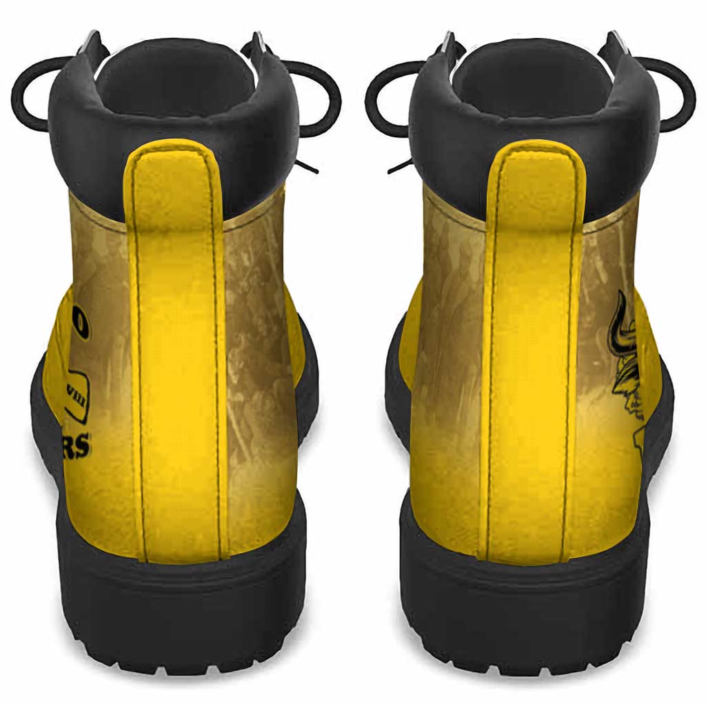 Buffalo Soldier All Season Boots African American Heroes - Yellow - African Pride