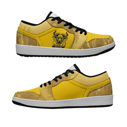 Buffalo Soldier Low Sneakers African American Heroes - Yellow LT15