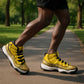 Buffalo Soldier Sneakers J11 African American Heroes - Yellow - African Pride
