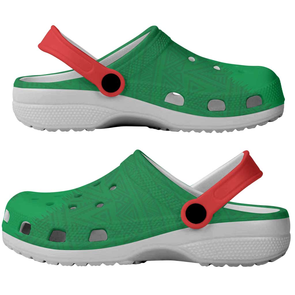 Burkina Faso Football Custom Clogs Shoes Go Stallions - African Pride