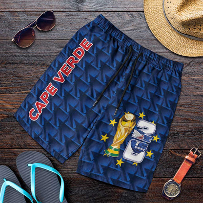 Cabo Verde Football 2026 Shorts for Men Road To Glory