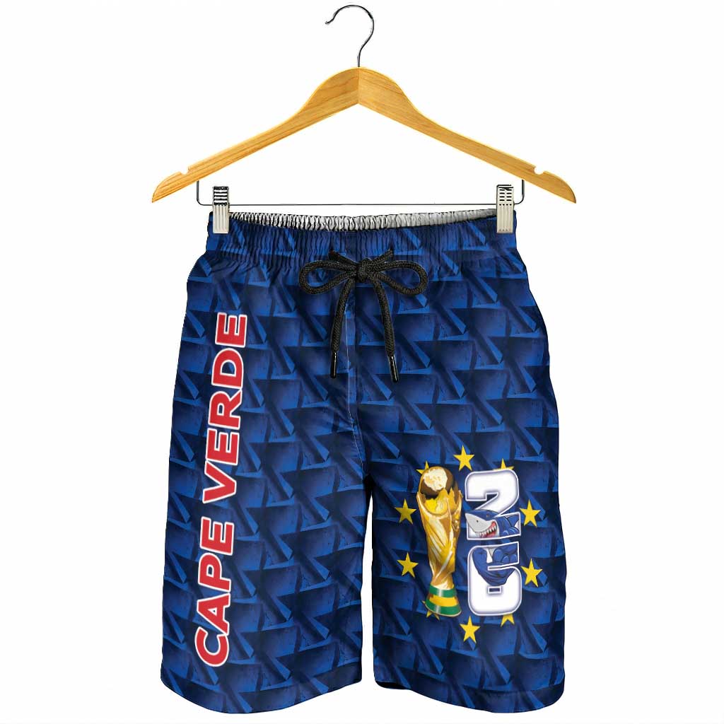 Cabo Verde Football 2026 Shorts for Men Road To Glory