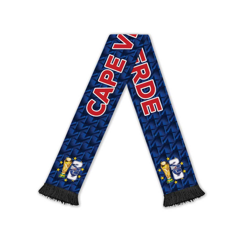 Cabo Verde Football 2026 Soccer Scarf Road To Glory