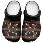 Cameroon Traditional Toghu Pattern Clogs Shoes - African Pride
