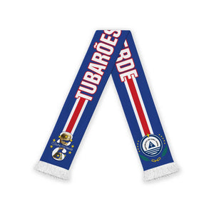 Cape Verde 2026 Football Soccer Scarf Come On Tubaroes Azuis