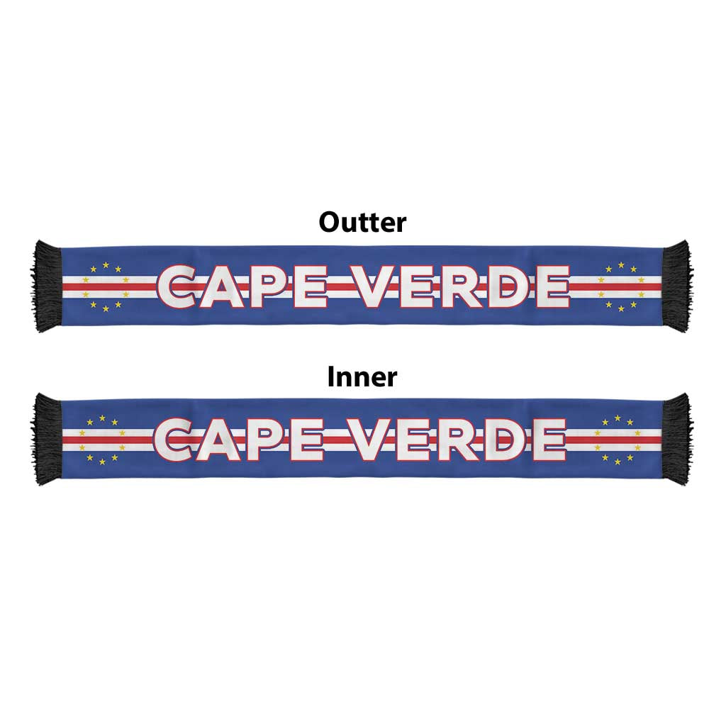 Cape Verde Football 2026 Soccer Scarf Flag Style
