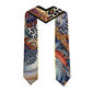 Custom African Wild Animal Skins Graduation Stole Unique Leopard Zebra And Snake Patterns
