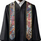 Custom African Wild Animal Skins Graduation Stole Unique Leopard Zebra And Snake Patterns