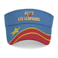 DR Congo 2026 Football Sun Visor Cap Allez Les Leopards
