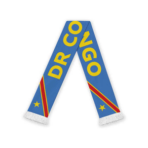 DR Congo Football 2026 Soccer Scarf Flag Style