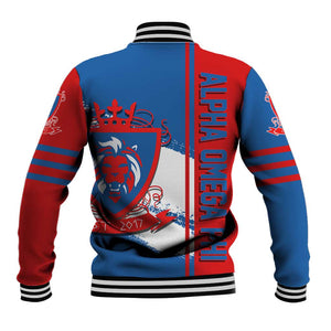 Alpha Omega Phi Baseball Jacket Stylish Greek Apparel For Members