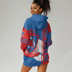 Alpha Omega Phi Hoodie Dress Stylish Greek Apparel For Members