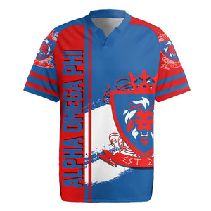 Alpha Omega Phi Rugby Jersey Stylish Greek Apparel For Members