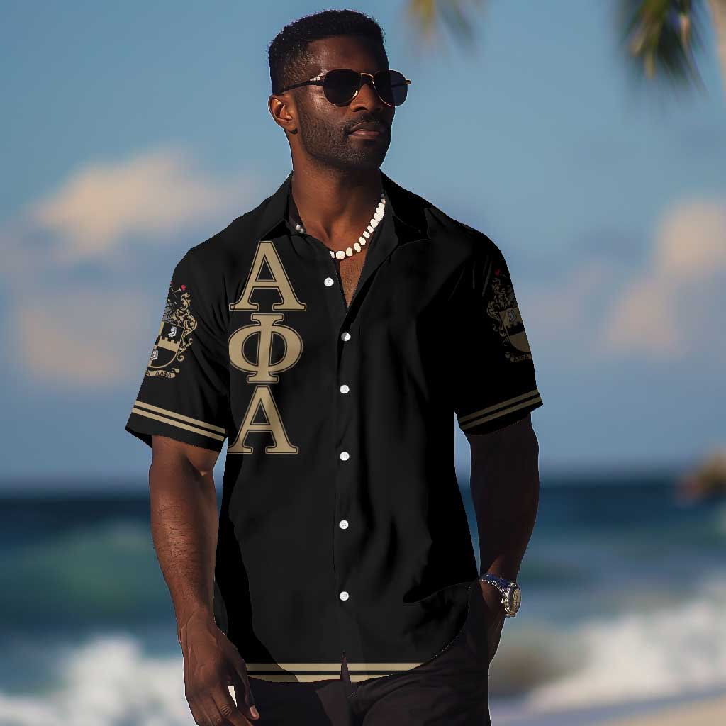 Alpha Phi Alpha Sphinx Hawaiian Shirt Manly Deeds, Fraternity Pride