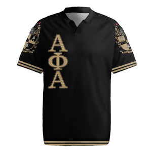 Alpha Phi Alpha Sphinx Rugby Jersey Manly Deeds, Fraternity Pride