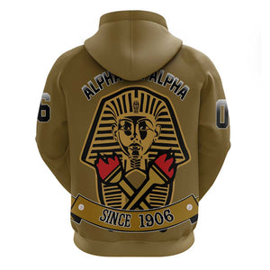 Tylish Alpha Phi Alpha Crystal Hoodie Classic Fraternity