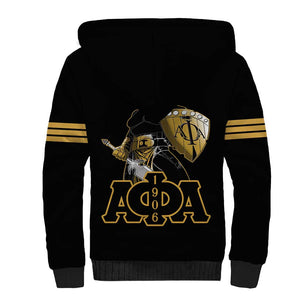 Sphinx Design Alpha Phi Alpha Hoodie Sherpa Hoodie Stylish Fraternity