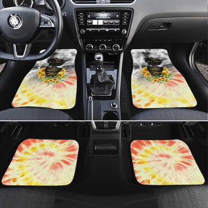 Vintage Flowers - I Am Black Queen Car Mats