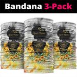 Vintage Flowers - I Am Black Queen Neck Gaiter DT02