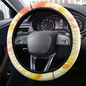 Vintage Flowers - I Am Black Queen Steering Wheel Cover