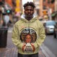 Personalized Black Girl African Hoodie Never Underestimate A Book Lover