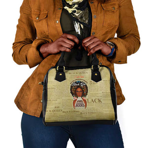 Personalized Black Girl African Shoulder Handbag Never Underestimate A Book Lover