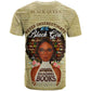 Personalized Black Girl African T shirt Never Underestimate A Book Lover