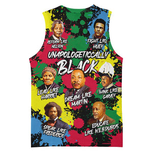 Unapologetically Black Basketball Jersey Civil Rights Leaders DT02