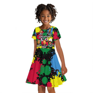 Unapologetically Black Kid Short Sleeve Dress Civil Rights Leaders