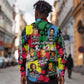 Unapologetically Black Long Sleeve Button Shirt Civil Rights Leaders
