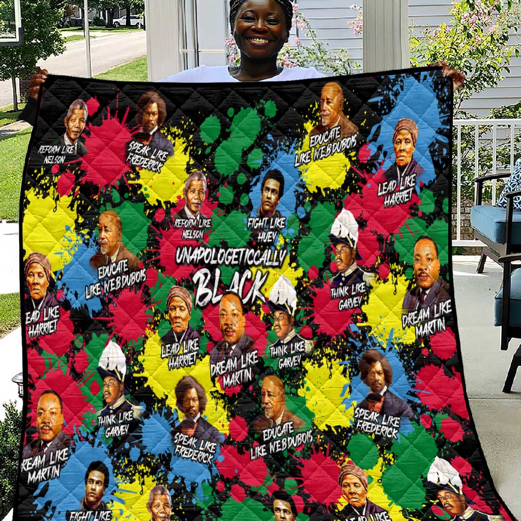 Unapologetically Black Quilt Civil Rights Leaders