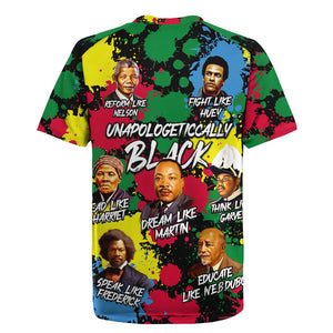 Unapologetically Black Rugby Jersey Civil Rights Leaders