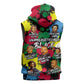 Unapologetically Black Sleeveless Zip Hoodie Civil Rights Leaders - African Pride