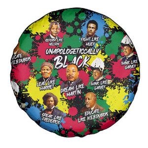 Unapologetically Black Spare Tire Cover Civil Rights Leaders