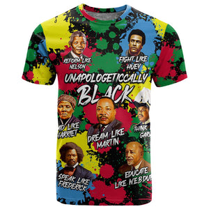 Unapologetically Black T shirt Civil Rights Leaders