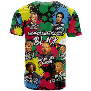 Unapologetically Black T shirt Civil Rights Leaders