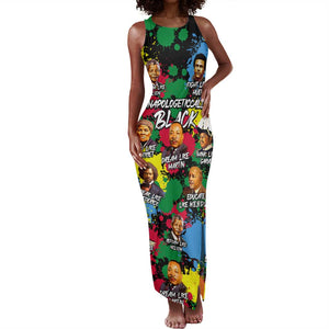 Unapologetically Black Tank Maxi Dress Civil Rights Leaders