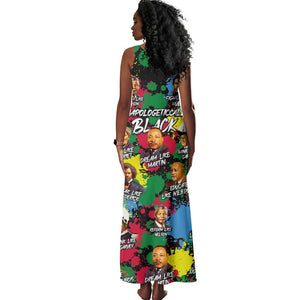 Unapologetically Black Tank Maxi Dress Civil Rights Leaders