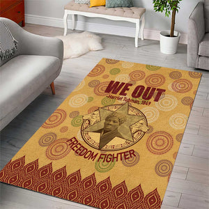 We Out 1849 African-American Area Rug Harriet Tubman