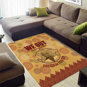 We Out 1849 African-American Area Rug Harriet Tubman