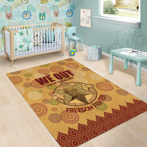 We Out 1849 African-American Area Rug Harriet Tubman