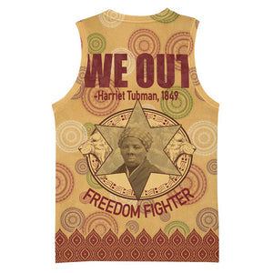 We Out 1849 African-American Basketball Jersey Harriet Tubman DT02