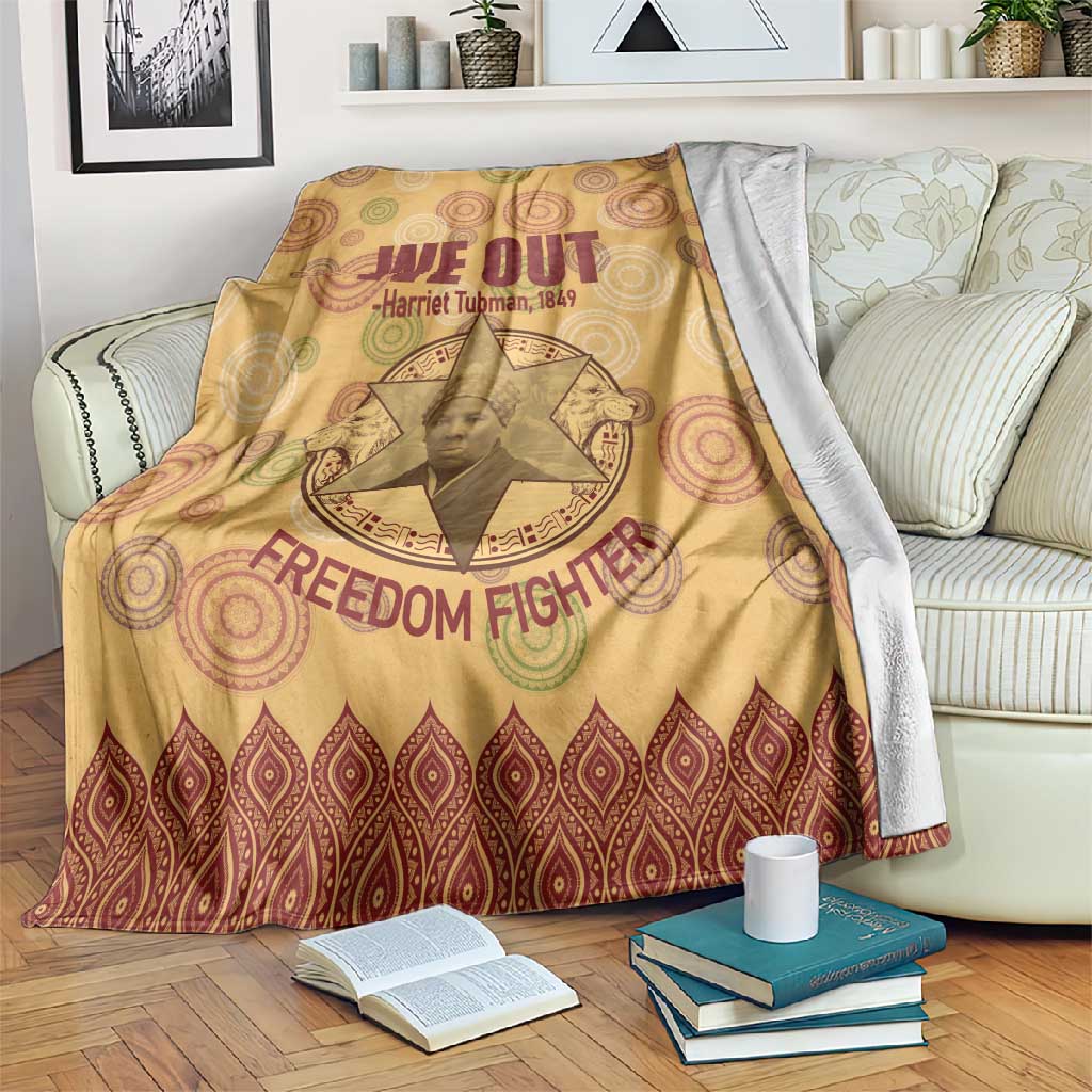 We Out 1849 African-American Blanket Harriet Tubman